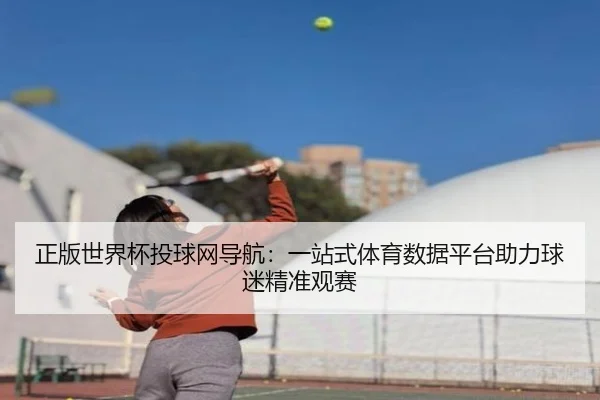 正版世界杯投球网导航：一站式体育数据平台助力球迷精准观赛